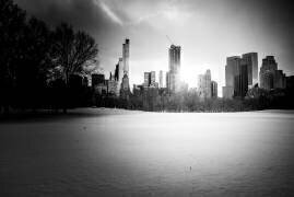 New York City Winter Skyline Nº1 (Guilherme Pontes) - Muzeo.com