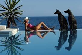 Pantz Pool (Slim Aarons) - Muzeo.com