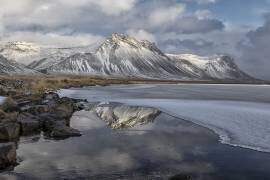 Reflection at SnAbfellsnes peninsula (Bragi Kort) - Muzeo.com