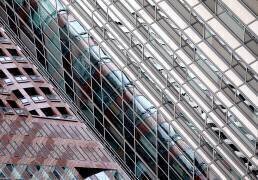 Reflections on Market Street (Robin Wechsler) - Muzeo.com