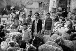 Famille de bergers à Wanla (Hervé Champollion) - Muzeo.com