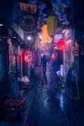 Tokyo Blue Rain (Javier de la Torre) - Muzeo.com