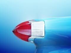 US classic car 88 1956 tail fin abstract (Beate Gube) - Muzeo.com