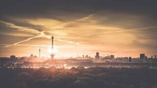 Vu depuis Drachenberg - Horizon au matin (Ronny Behnert) - Muzeo.com