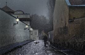 Winter evening in Prague (Antonio and Giuliana) - Muzeo.com