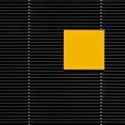 Yellow square (Luc Vangindertael (laGrange)) - Muzeo.com