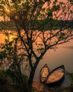 A calm sunset (Akash Sen) - Muzeo.com