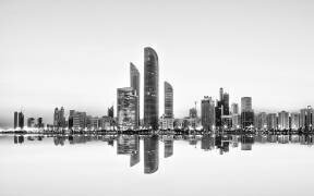 Abu Dhabi Urban Reflection (Akhter Hasan) - Muzeo.com