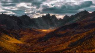 Autumn in Tombstone Mountain (Jenny L. Zhang) - Muzeo.com