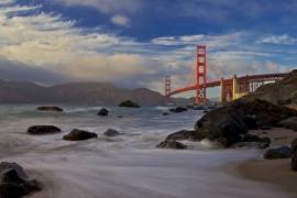 Golden Gate Bridge (Evgeny Vasenev) - Muzeo.com