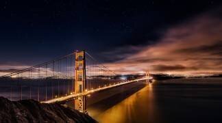 Golden Gate to Stars (Javier de la Torre) - Muzeo.com