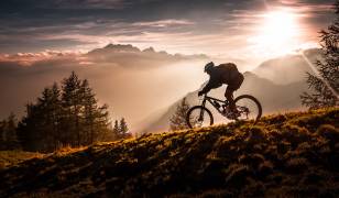 Golden hour biking (Sandi Bertoncelj ) - Muzeo.com