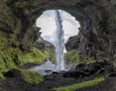 Hidden waterfall (Bragi Kort) - Muzeo.com
