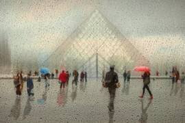 Rain in Paris (Roswitha Schleicher-Schwarz) - Muzeo.com