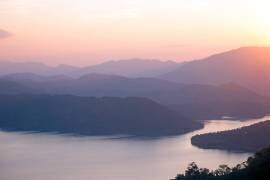 Reservoir of the hydroeletric dam of Doyang (Sylvain Cordier) - Muzeo.com