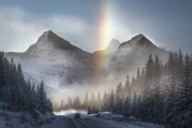 Riding Under Frozen Rainbow (James S. Chia) - Muzeo.com