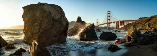 The Golden Gate Bridge (Michael Kaupp) - Muzeo.com