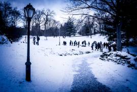 The Tourists in the Snow (Guilherme Pontes) - Muzeo.com