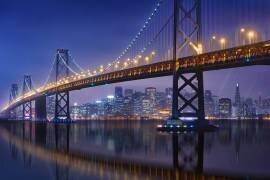 Urban Illusion: The Bay Bridge (Michael Zheng) - Muzeo.com