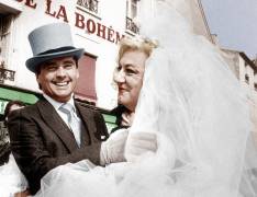 Wedding Parody Between French Humorists Thierry Le Luron and Coluche (Rue des Archives) - Muzeo.com