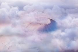 Winter in Ulan fairy volcano (Simoon) - Muzeo.com
