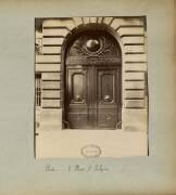Porte, 6 Place Saint Sulpice : VIe Arrondissement (Eugène Atget) - Muzeo.com