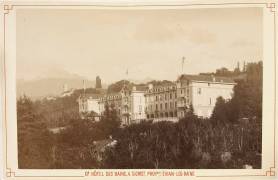 Grand hôtel des Bains A. Sigeist Prop, Evian les Bains (Gustave Eiffel) - Muzeo.com