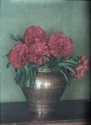Vase en cuivre et pivoines (anonymous) - Muzeo.com