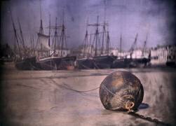 A rusty buoy (bouee rouillee) (John Cimon Warburg) - Muzeo.com