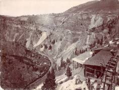 Canyon de Gilman et de Eagle River (William Henry Jackson) - Muzeo.com