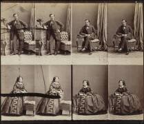Comte et comtesse Grabowski en huit poses (André-Adolphe-Eugène...) - Muzeo.com