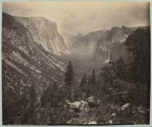 General View of Yosemite Valley from Artist's Point (Carleton Watkins) - Muzeo.com