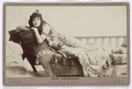 L'actrice Sarah Bernhardt dans 