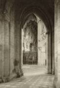 Vue du chœur de la Cathédrale d'Ely depuis l'aile sud (Frederick H. Evans) - Muzeo.com