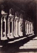 Arles (Bouches-du-Rhône) - Cloître Saint-Trophime, galerie est (Charles Nègre) - Muzeo.com