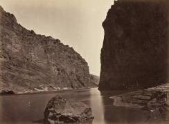 Black Cañon, Colorado River, près du Camp 7 (Timothy O'Sullivan) - Muzeo.com