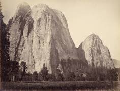 Cathedral Rock, Yosemite National Park, USA, 1861-75 (Carleton Watkins) - Muzeo.com