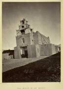 L'Eglise de San Miguel, la plus ancienne à Santa Fe (Timothy O'Sullivan) - Muzeo.com