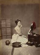 Toilettes japonaises (Kusakabe Kimbei) - Muzeo.com