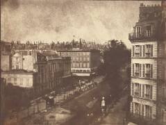 Vue des Boulevards Parisiens (William Henry Fox Talbot) - Muzeo.com