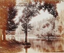 Vue sur le Canal du Dhul, Cachemire (Samuel Bourne) - Muzeo.com