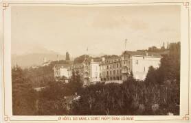 Grand hôtel des Bains A. Sigeist Prop, Evian les Bains (Gustave Eiffel) - Muzeo.com