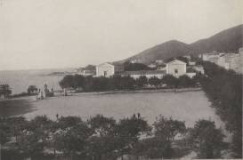 Place du Diamant, Ajaccio près de l'hôtel de France, 9 octobre 1905 (Fernand Arnal) - Muzeo.com