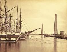 Entrance to the Suez Canal at port Saïd (Francis Frith) - Muzeo.com