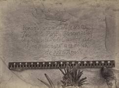 Historic Spanish Record of the Conquest, South Side of Inscription Rock, New Mexico (Timothy O'Sullivan) - Muzeo.com