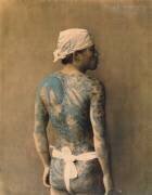 Japan , tattooed man (Baron Raimund von Stillfried) - Muzeo.com