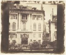 Parisian Townhouses in Paris (William Henry Fox Talbot) - Muzeo.com