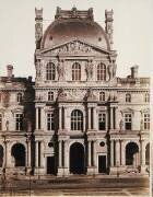 The Pavilion Richelieu of The Louvre (Edouard Baldus) - Muzeo.com