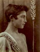 Portrait d'un jeune sicilien (Wilhelm von Gloeden) - Muzeo.com