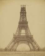 Construction of the Eiffel Tower (Louis-Emile Durandelle) - Muzeo.com